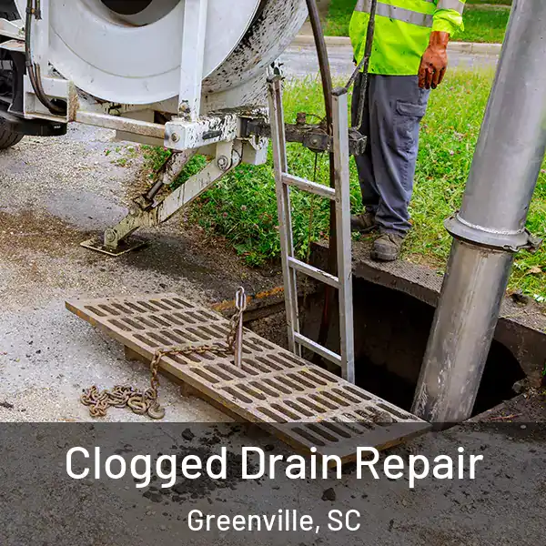  Clogged Drain Repair Greenville, SC