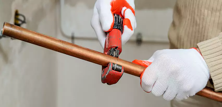 Temporary Copper Pipe Repair Greenville, SC