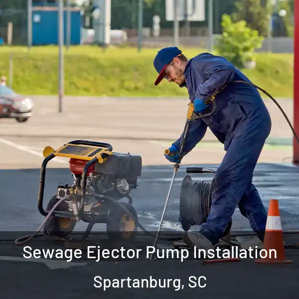  Sewage Ejector Pump Installation Spartanburg, SC